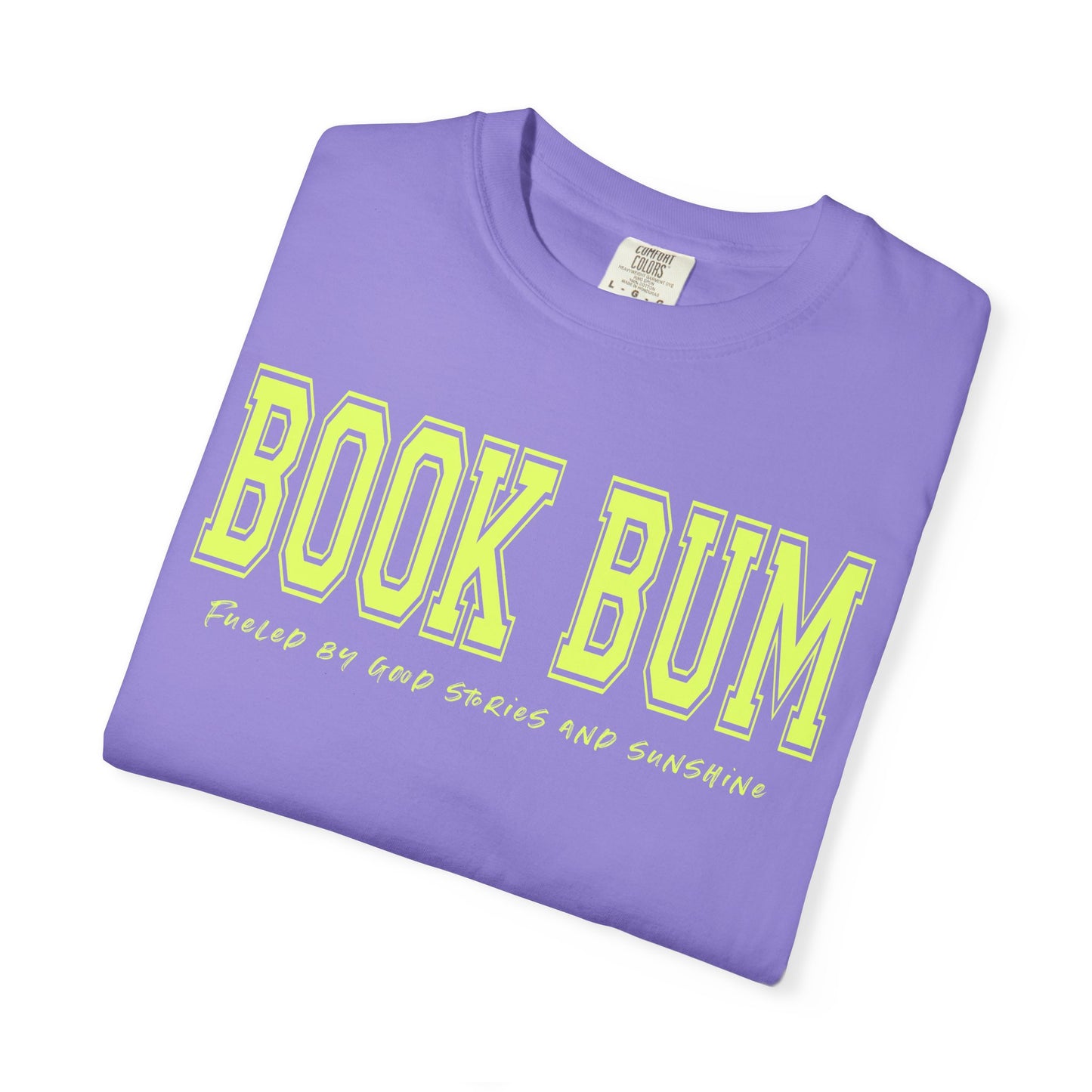 Book Bum T-Shirt – Funny Book Lover Shirt | Reader Graphic Tee for Bookworms