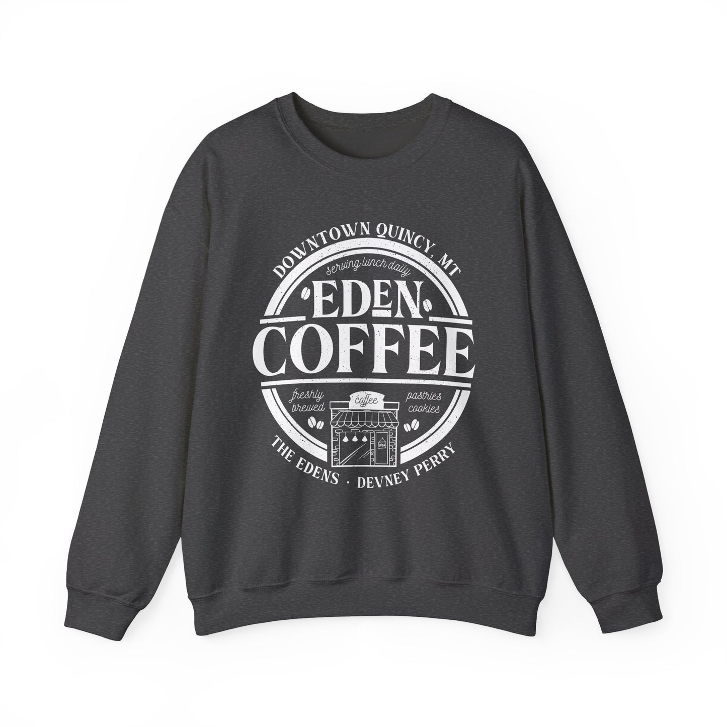 Eden Coffee Crewneck Sweatshirt (GILDAN)