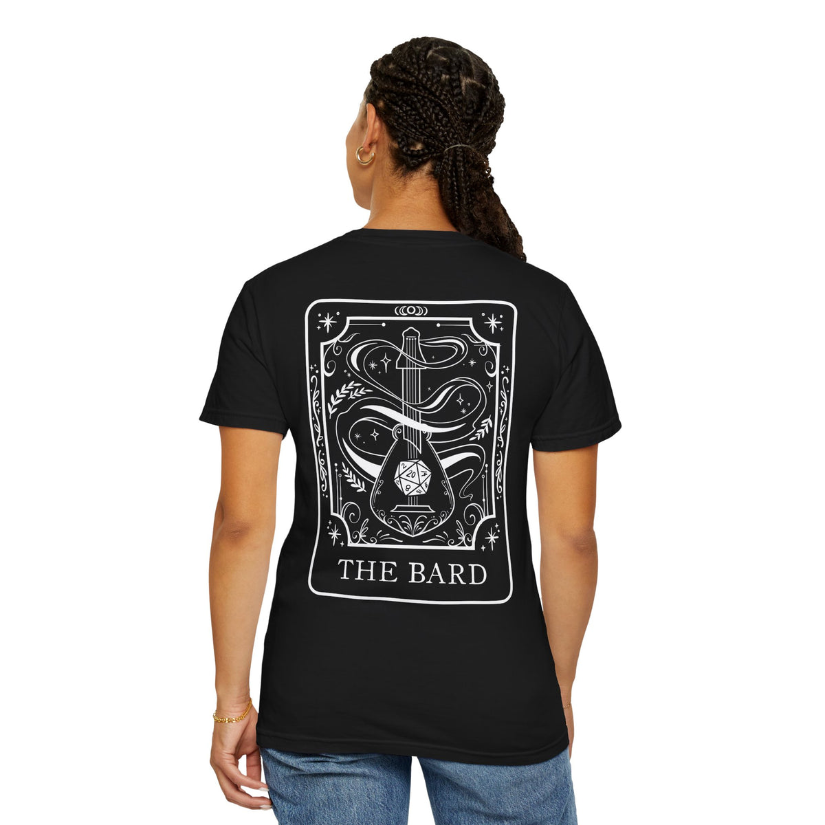 Bard Tarot Card Comfort Colors Shirt | TTRPG Character Class Tee