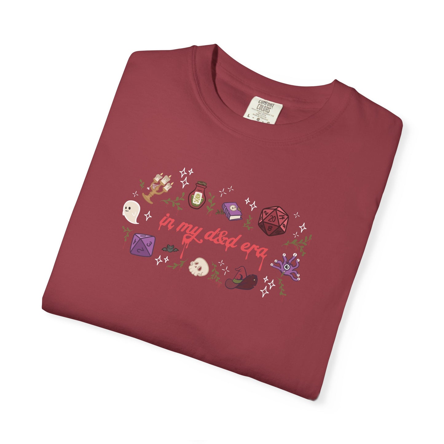 In My Spooky TTRPG Era Comfort Colors T-Shirt
