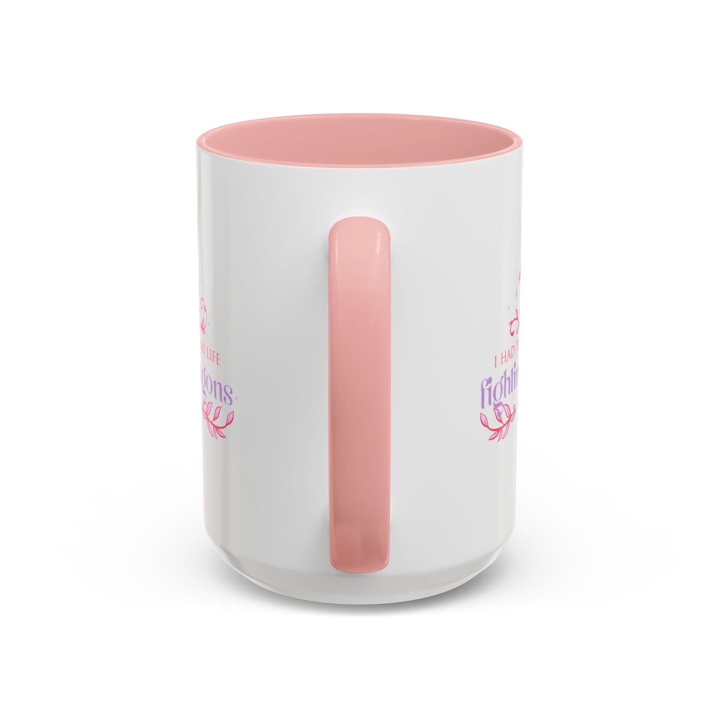 Fighting Dragons Coffee Mug — DnD Mug (15oz)