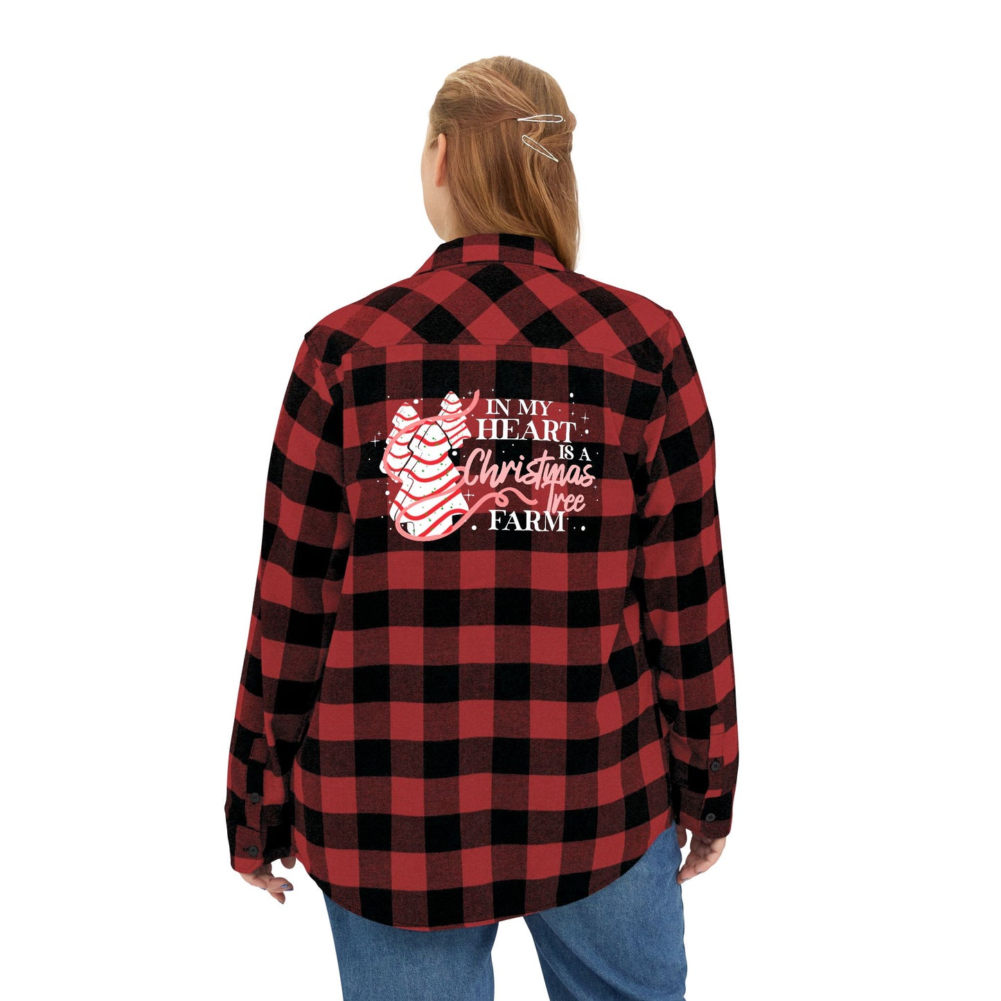 Christmas Tree Farm Buffalo Plaid Flannel