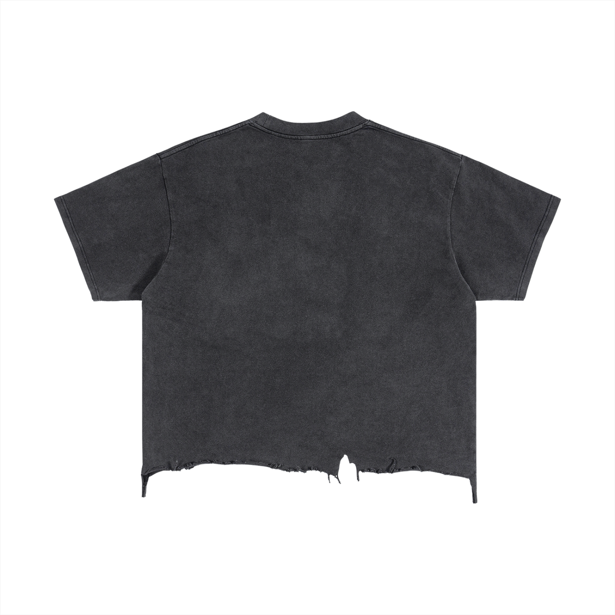 Reading Is A Scream Vintage Wash Boxy Distressed Hem T-Shirt