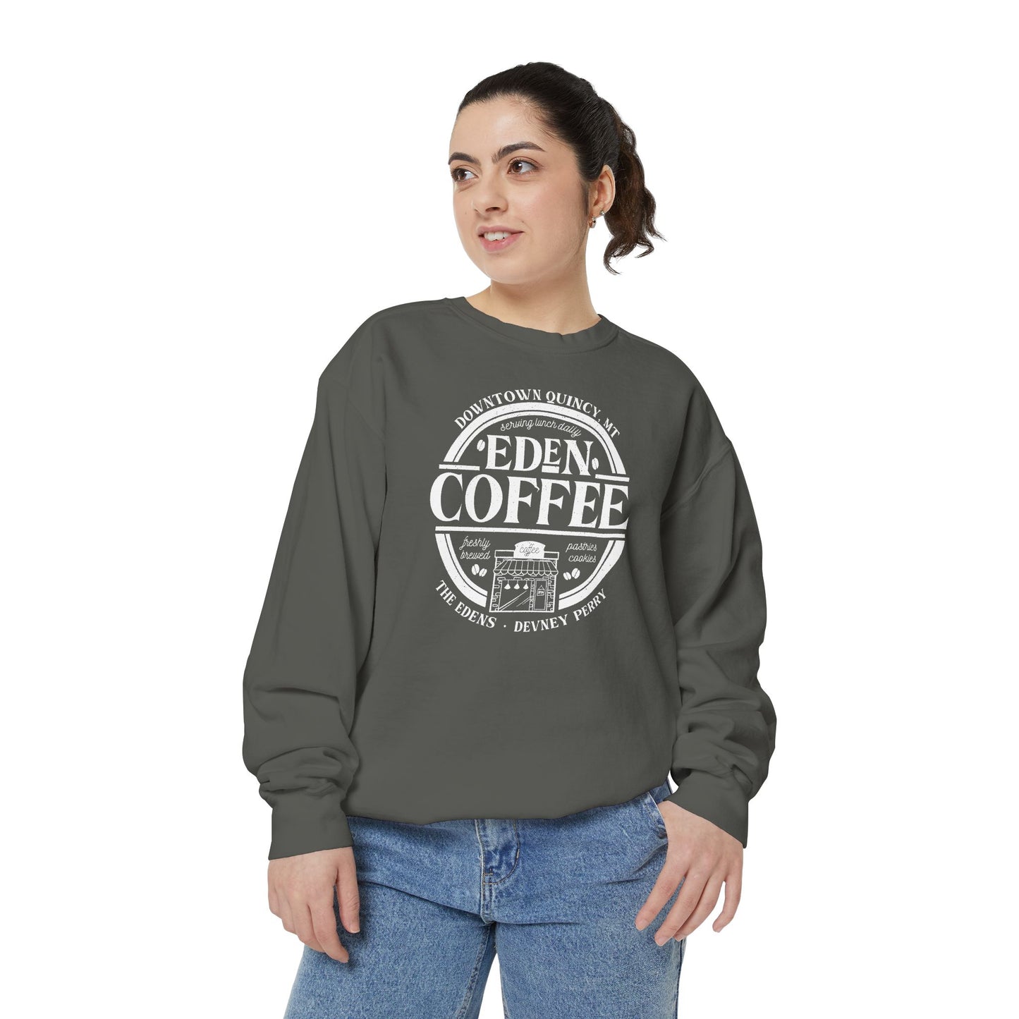 Eden Coffee Sweatshirt (COMFORT COLORS)