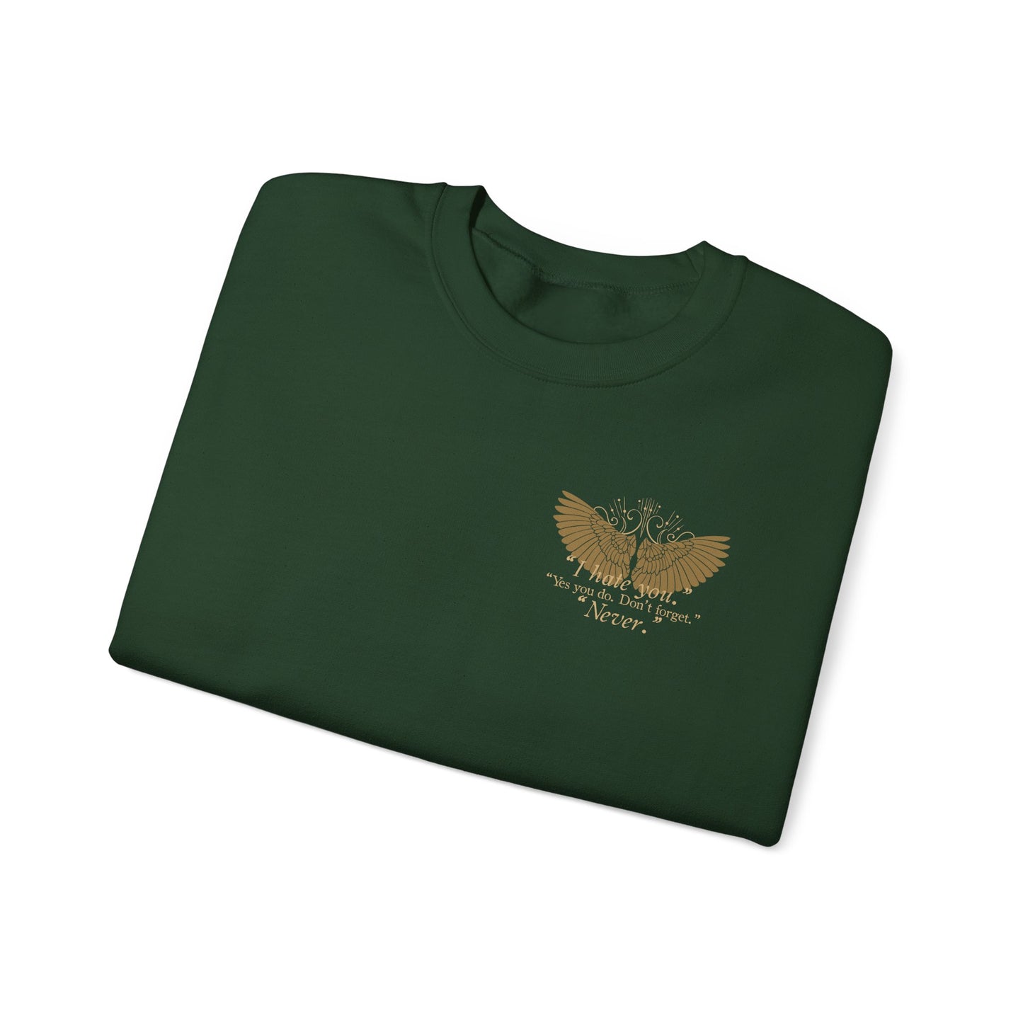2-Sided Shield of Sparrows Sweatshirt, Side Print Version