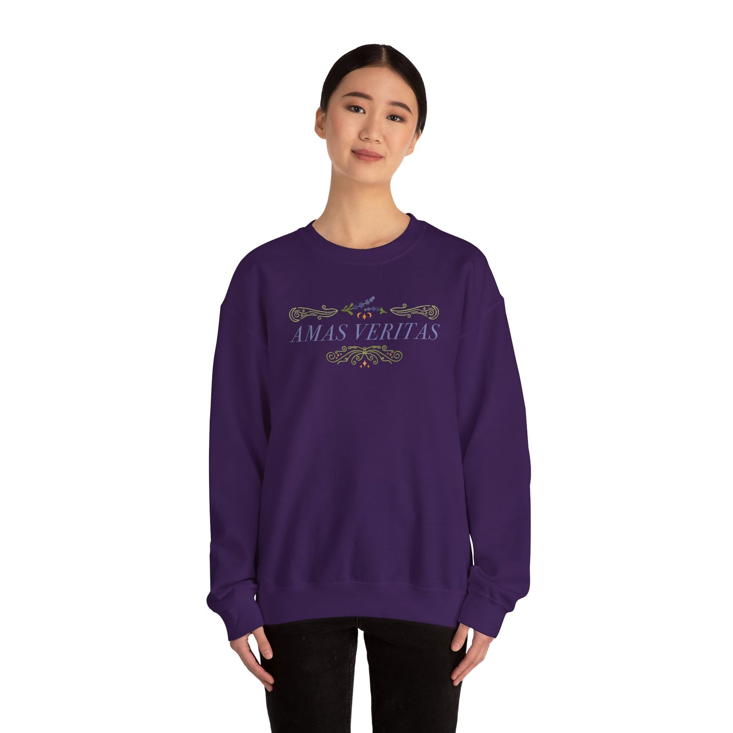 Amas Veritas Witchy Crewneck Sweatshirt