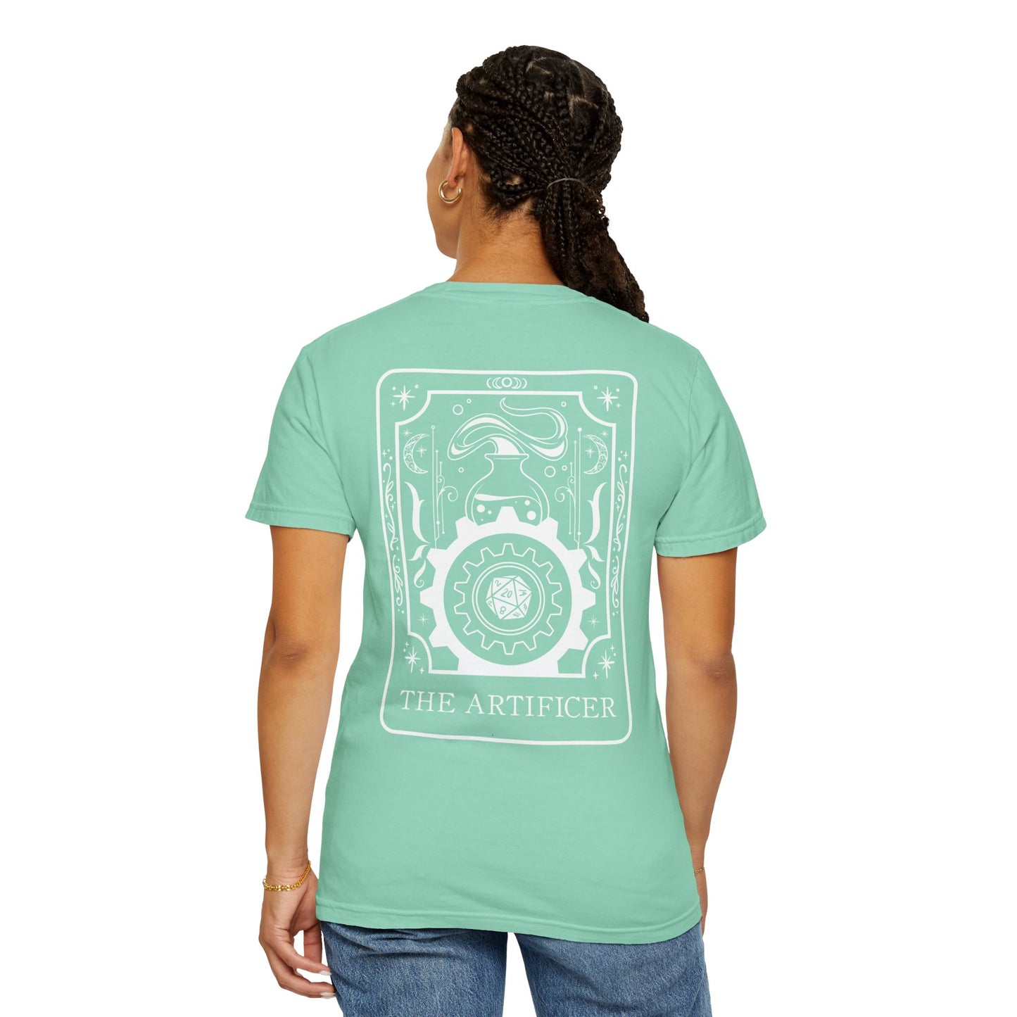 Artificer Tarot Card Comfort Colors Shirt | TTRPG Character Class Tee