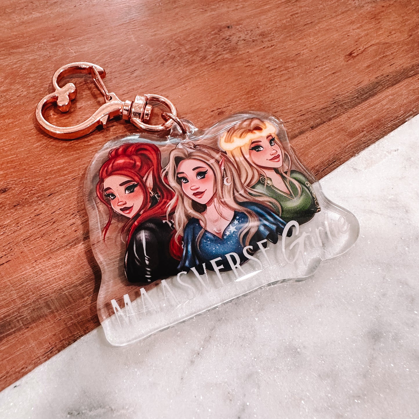 Maasverse Girlie Keychain