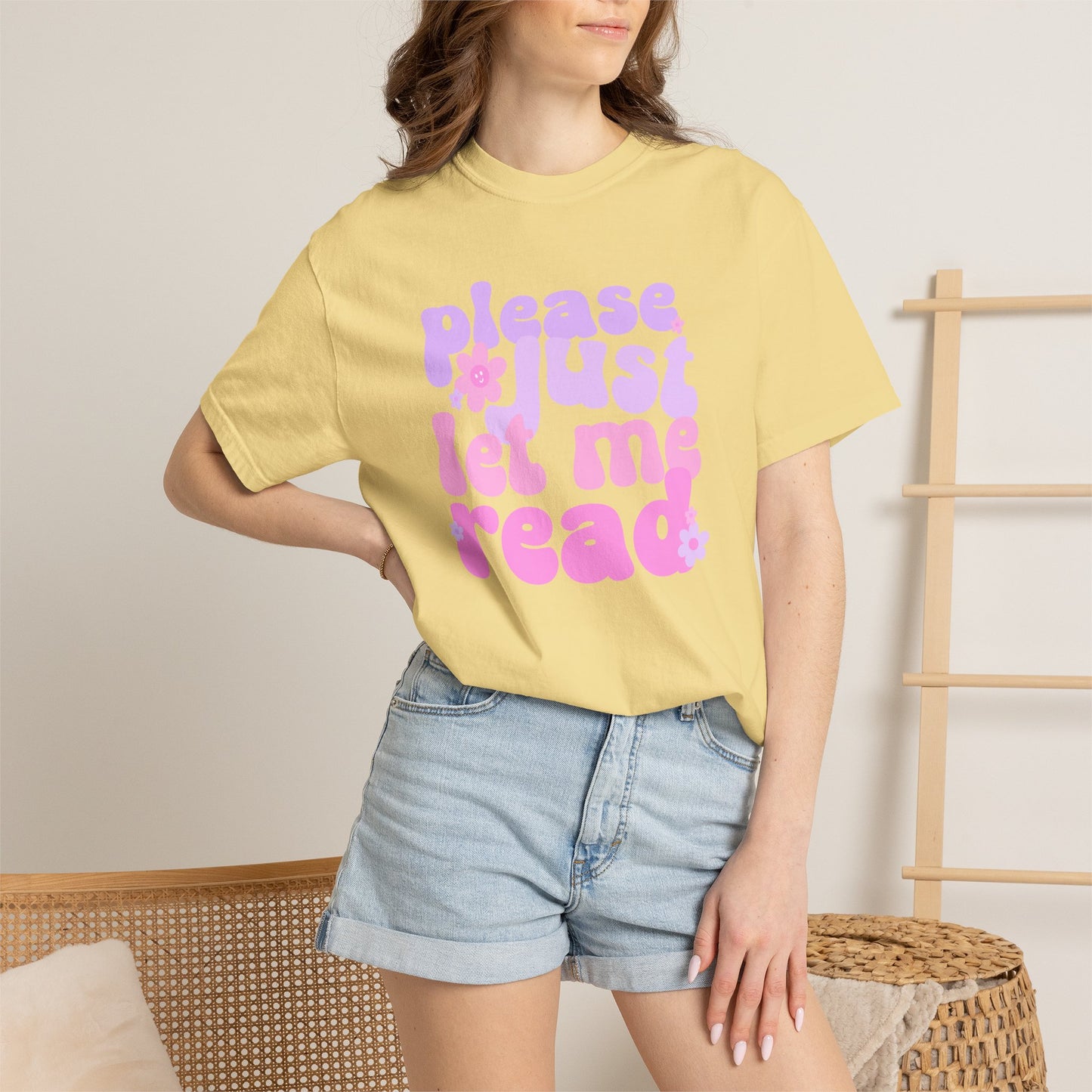 Please Just Let Me Read Bookish T-shirt