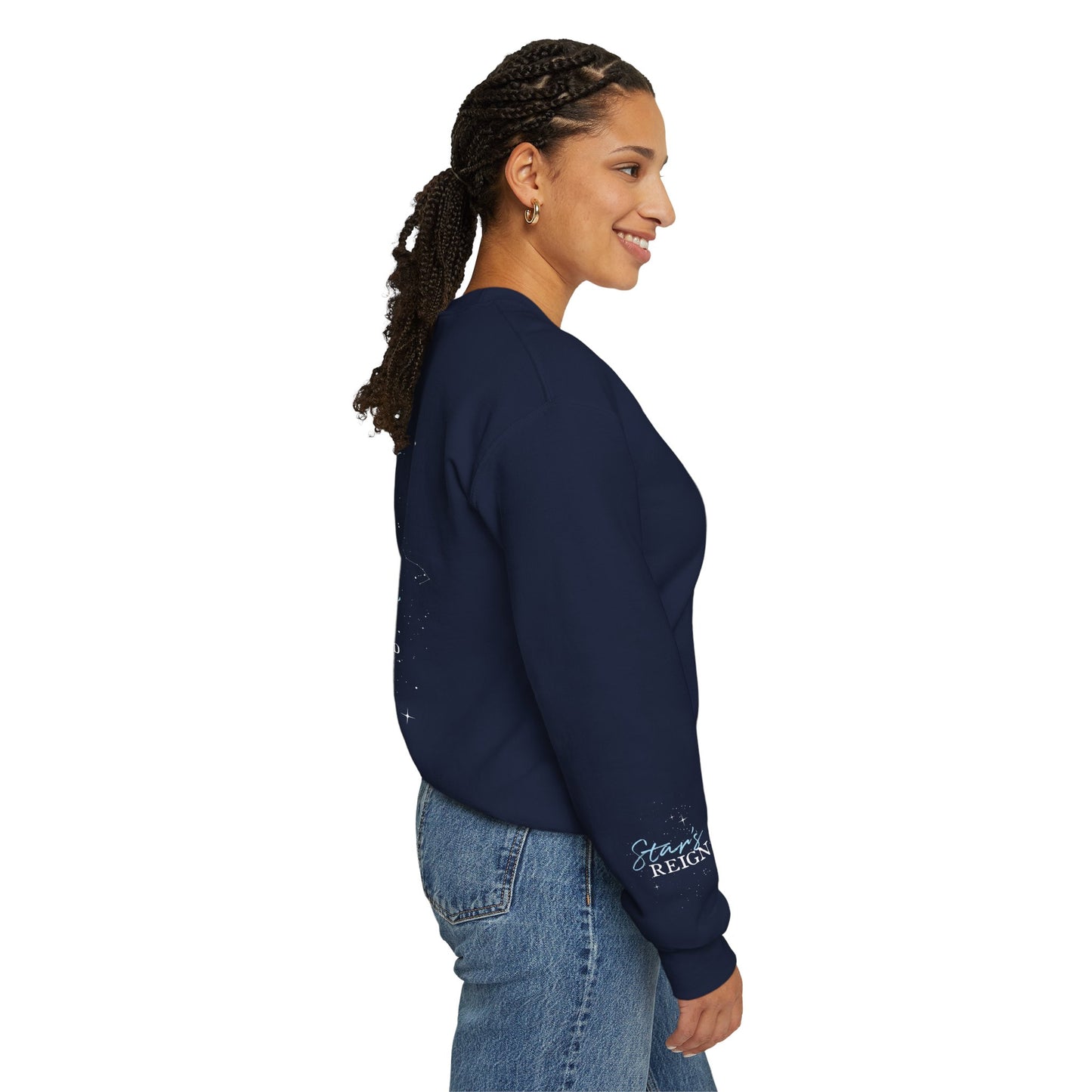 Tell the Stars Sweatshirt | Officially Licensed Scars Beneath a Serpent’s Scales Crewneck with Sleeve Details