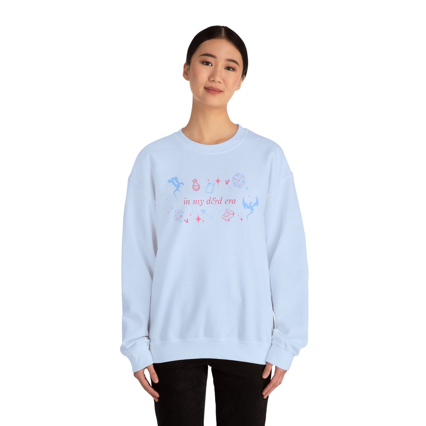 In My D&D Era Sweatshirt | Dungeons & Dragons TTRPG Cozy Gamer Crewneck