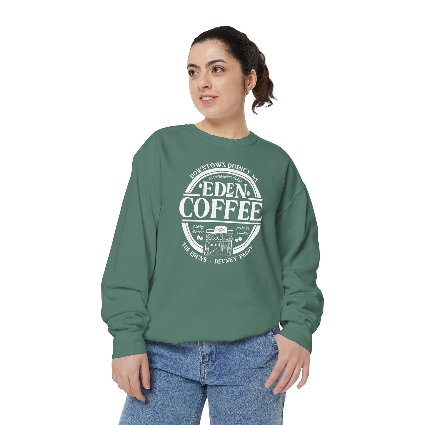 Eden Coffee Sweatshirt (COMFORT COLORS)
