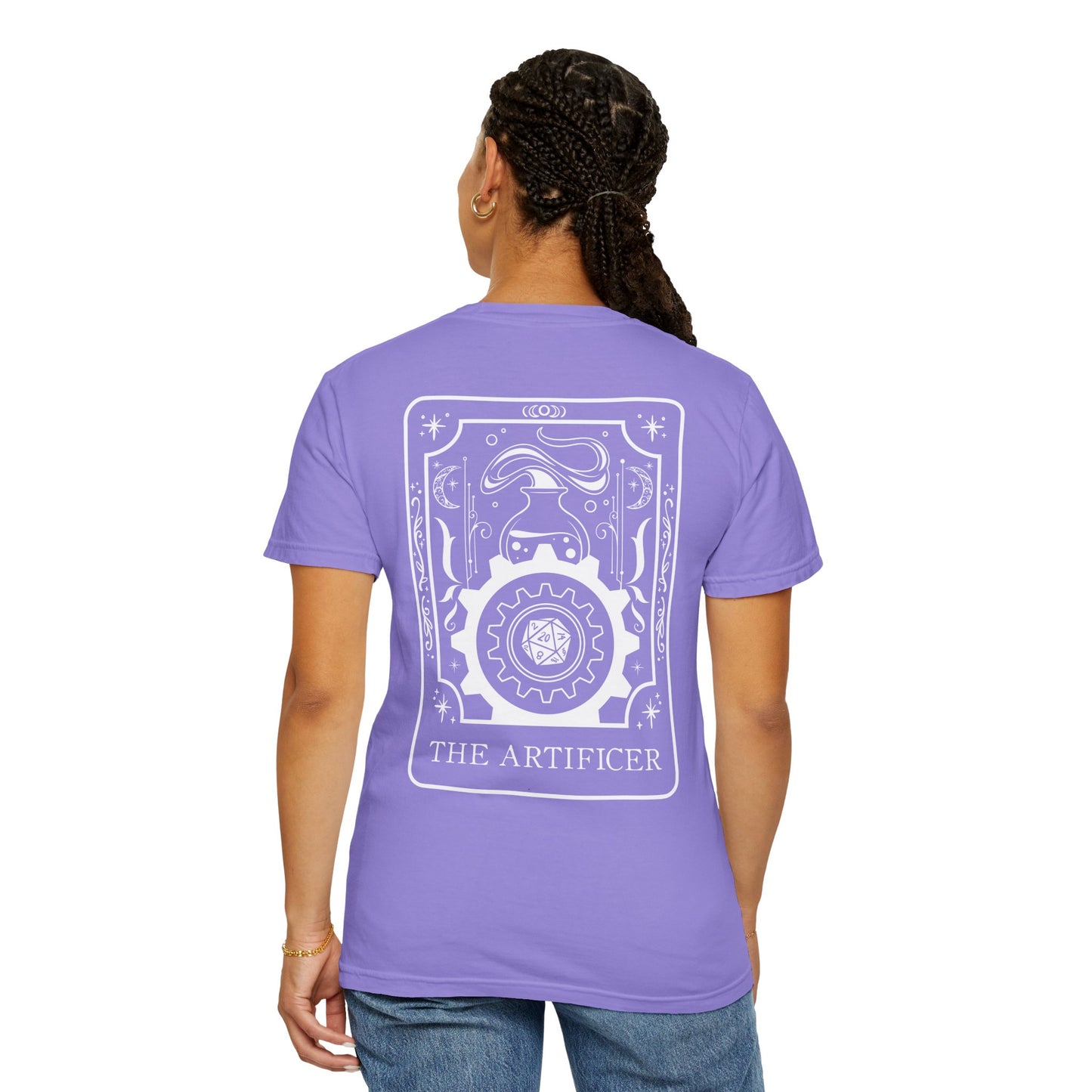 Artificer Tarot Card Comfort Colors Shirt | TTRPG Character Class Tee