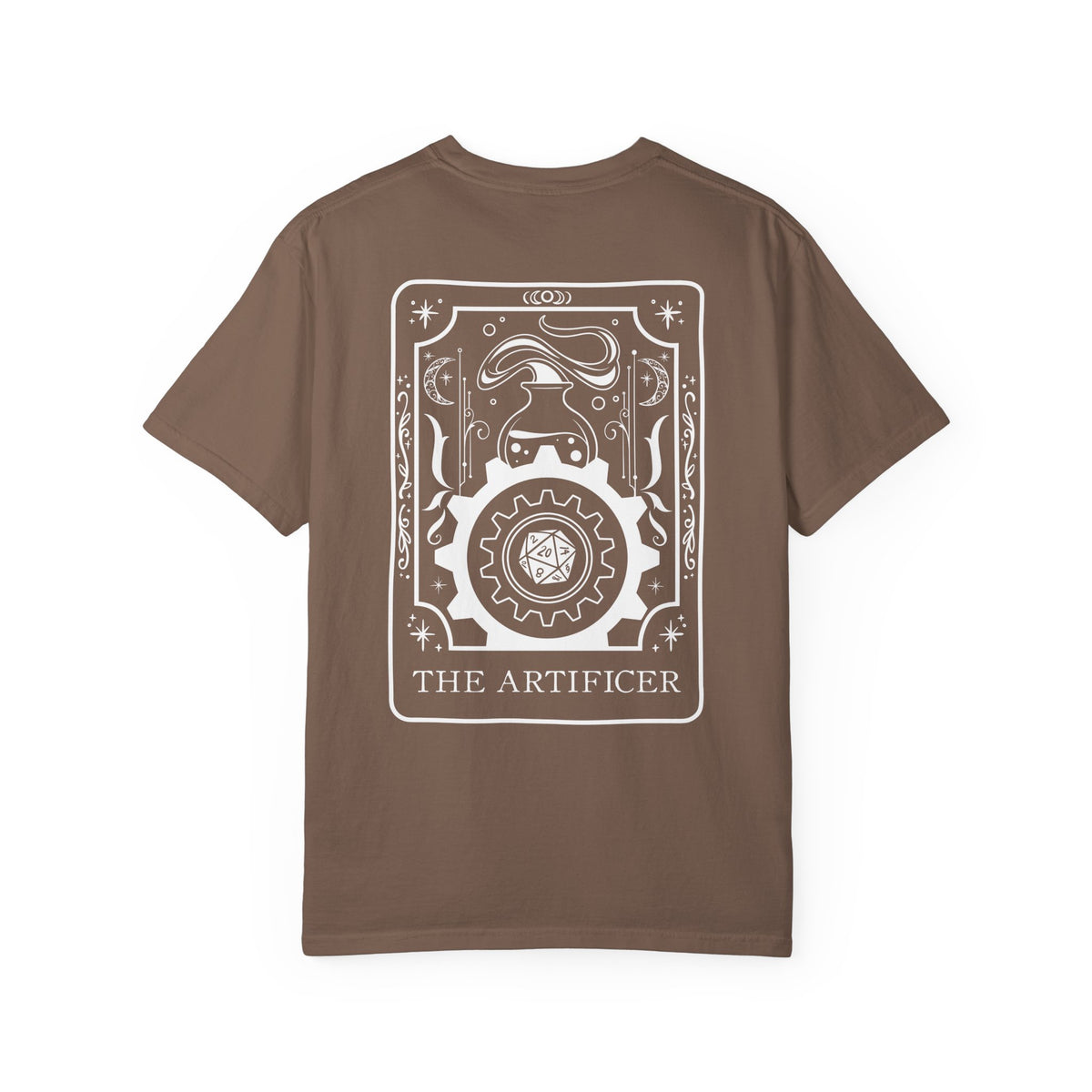 Artificer Tarot Card Comfort Colors Shirt | TTRPG Character Class Tee