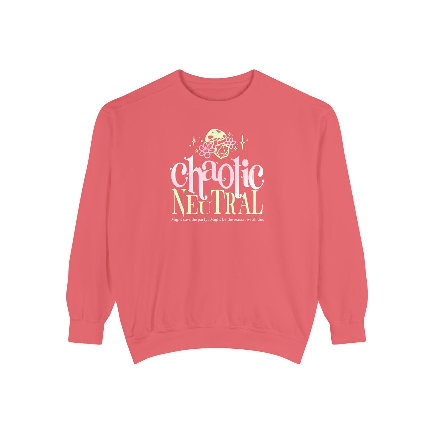 Chaotic Neutral Sweatshirt — Comfort Colors