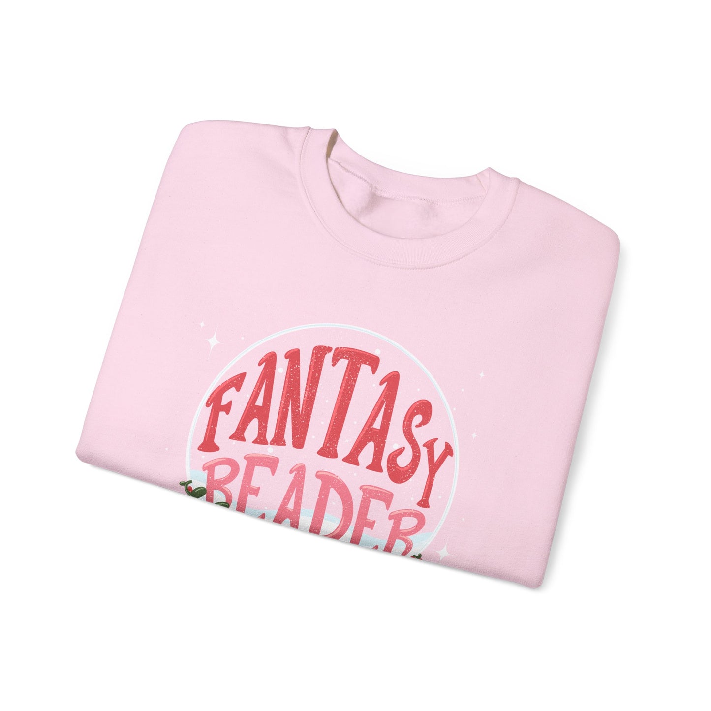 Fantasy Reader Snowglobe Sweatshirt | Bookish Christmas Gift | Book Lover Crewneck