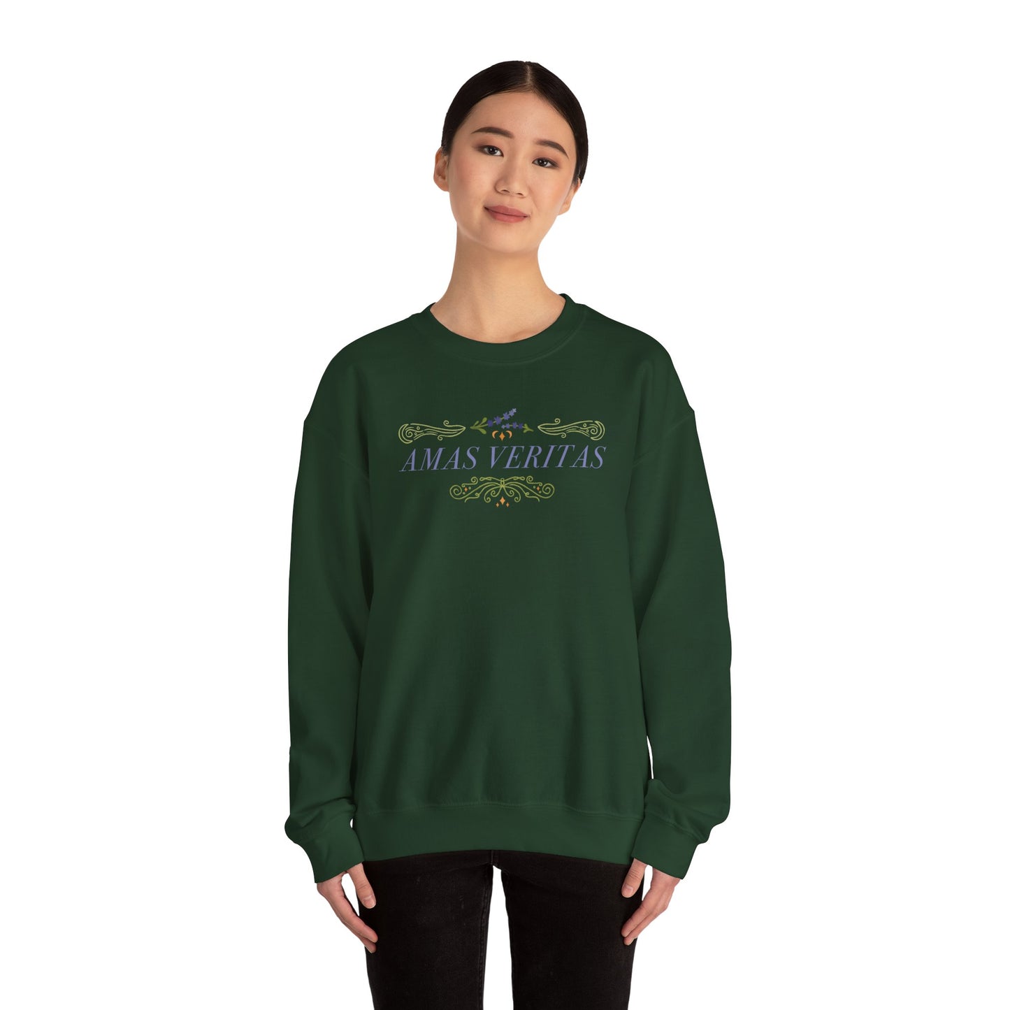 Amas Veritas Witchy Crewneck Sweatshirt