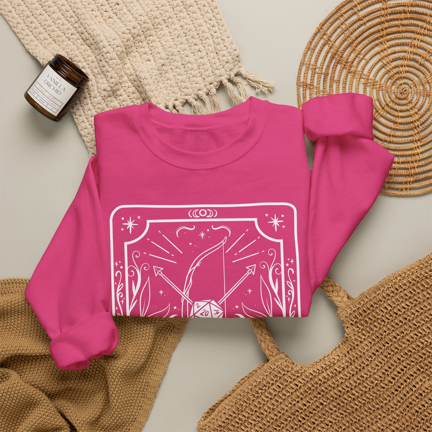 Ranger Tarot Card Gildan Sweatshirt Shirt | TTRPG Character Class Crewneck