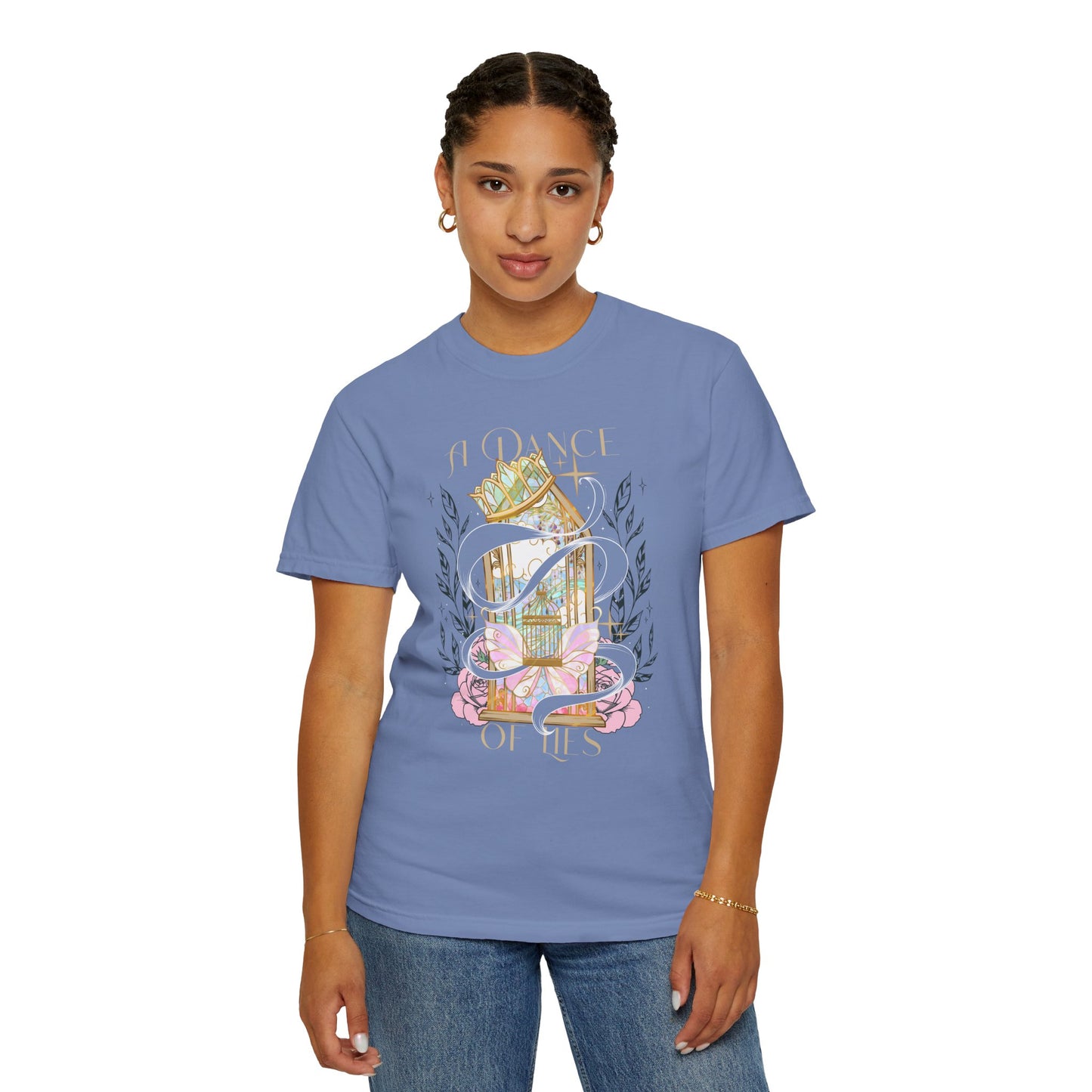 A Dance of Lies Comfort Colors Tee – Officially Licensed Brittney Arena Romantasy Shirt | Fantasy Reader Graphic T-Shirt | Book Lover Gift