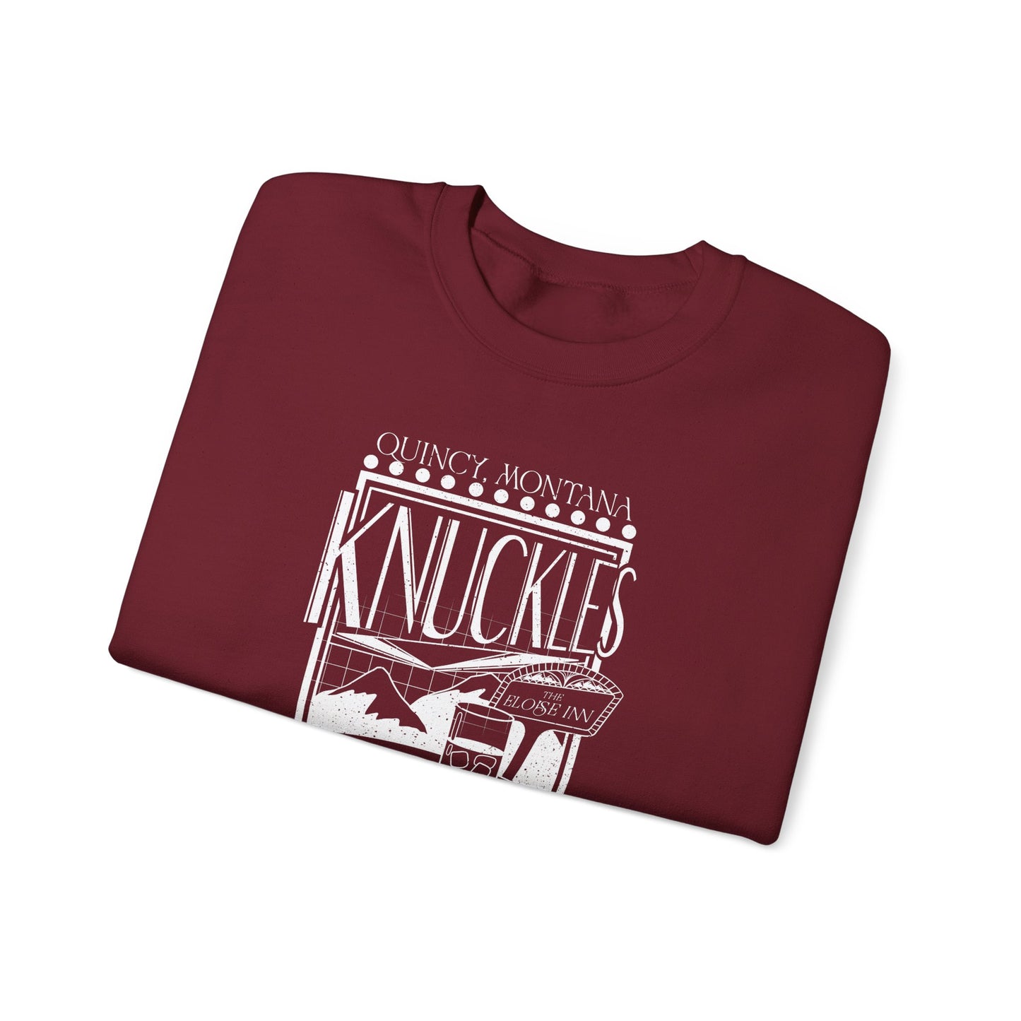 Knuckles Restaurant, The Edens Crewneck Sweatshirt (GILDAN)