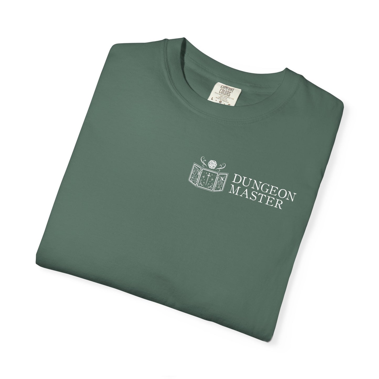 Dungeon Master Tarot Card Comfort Colors Shirt | TTRPG Character Class Tee
