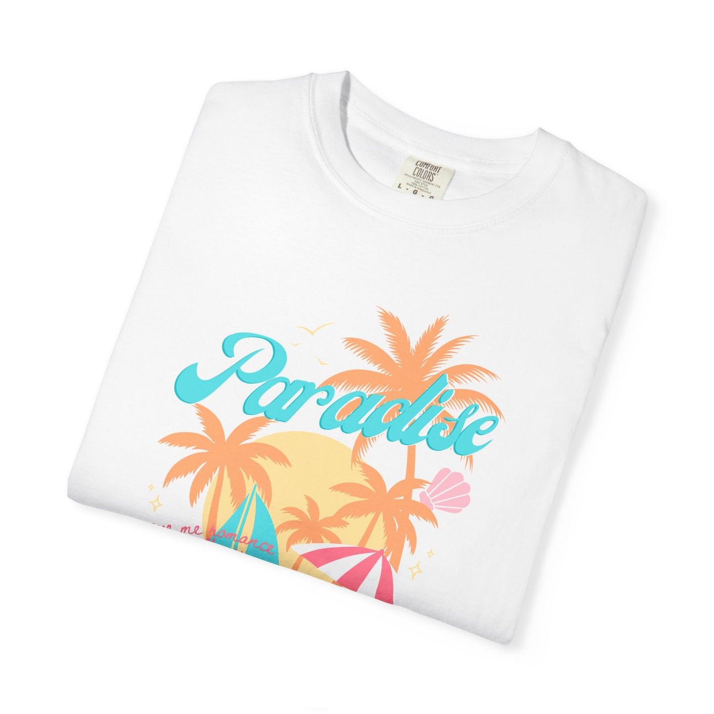 Paradise Book Club Tropical T-shirt, Summer Reading, Bookish Vacation Gift