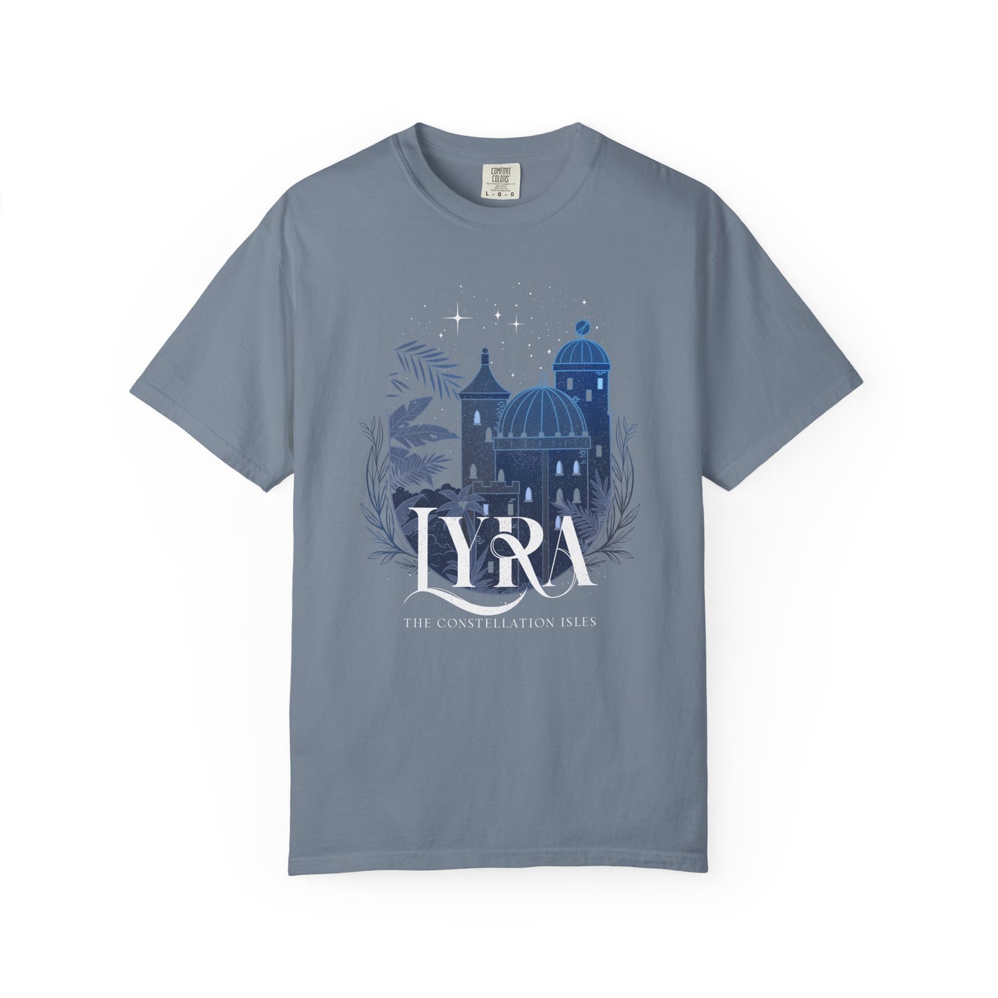 Lyra Constellation Isles Comfort Colors Tee | Officially Licensed Nicole Platania Appare