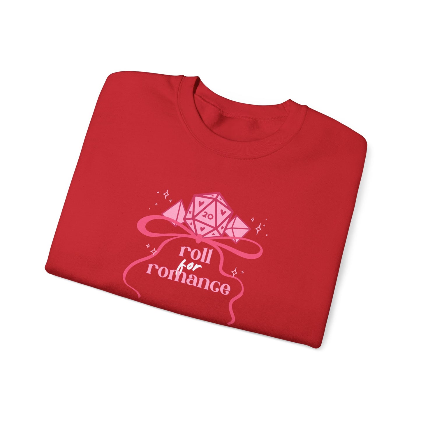 Roll for Romance Dice Crewneck Sweatshirt