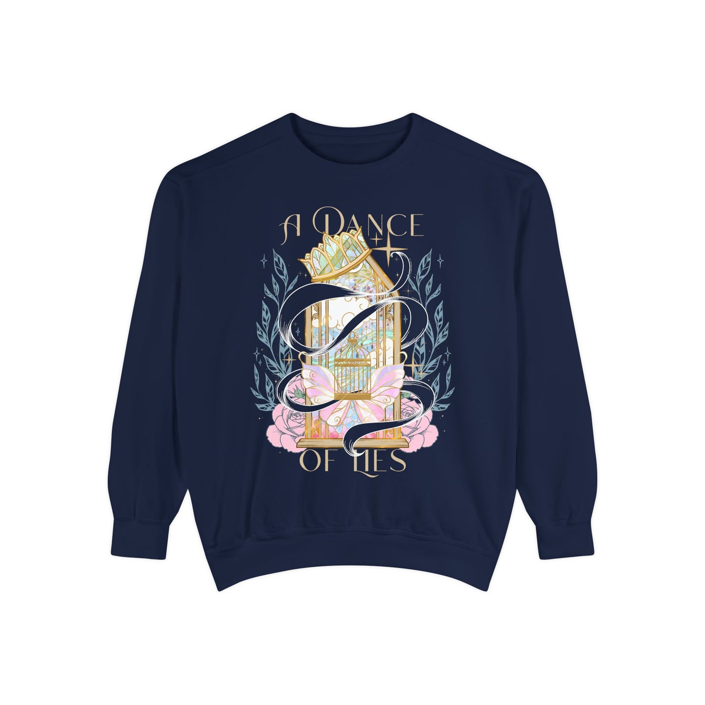 A Dance of Lies Comfort Colors Sweatshirt – Officially Licensed Brittney Arena Romantasy Crewneck | Fantasy Reader Pullover | Book Lover Gift