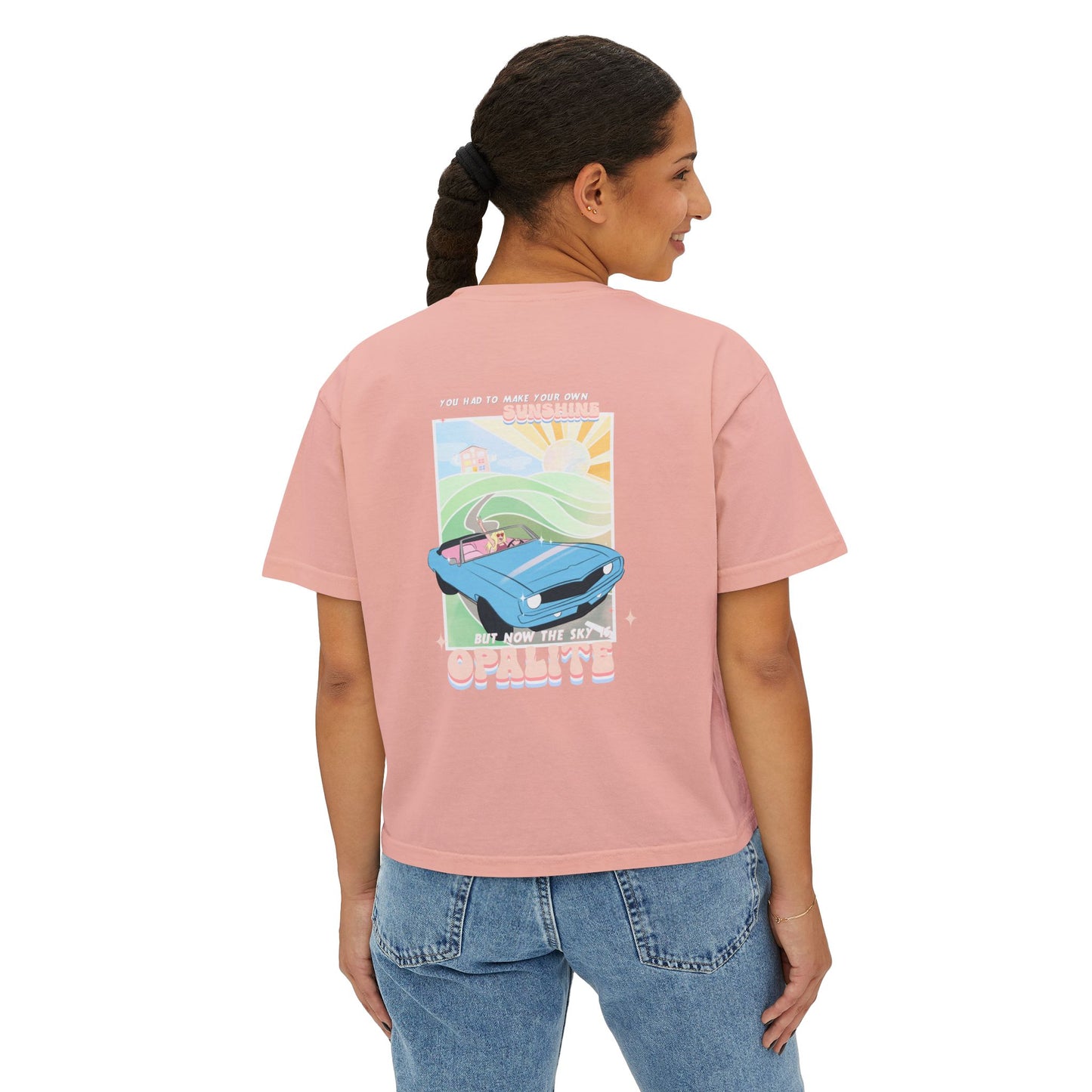 2-Sided Opalite T-Shirt - Boxy Fit