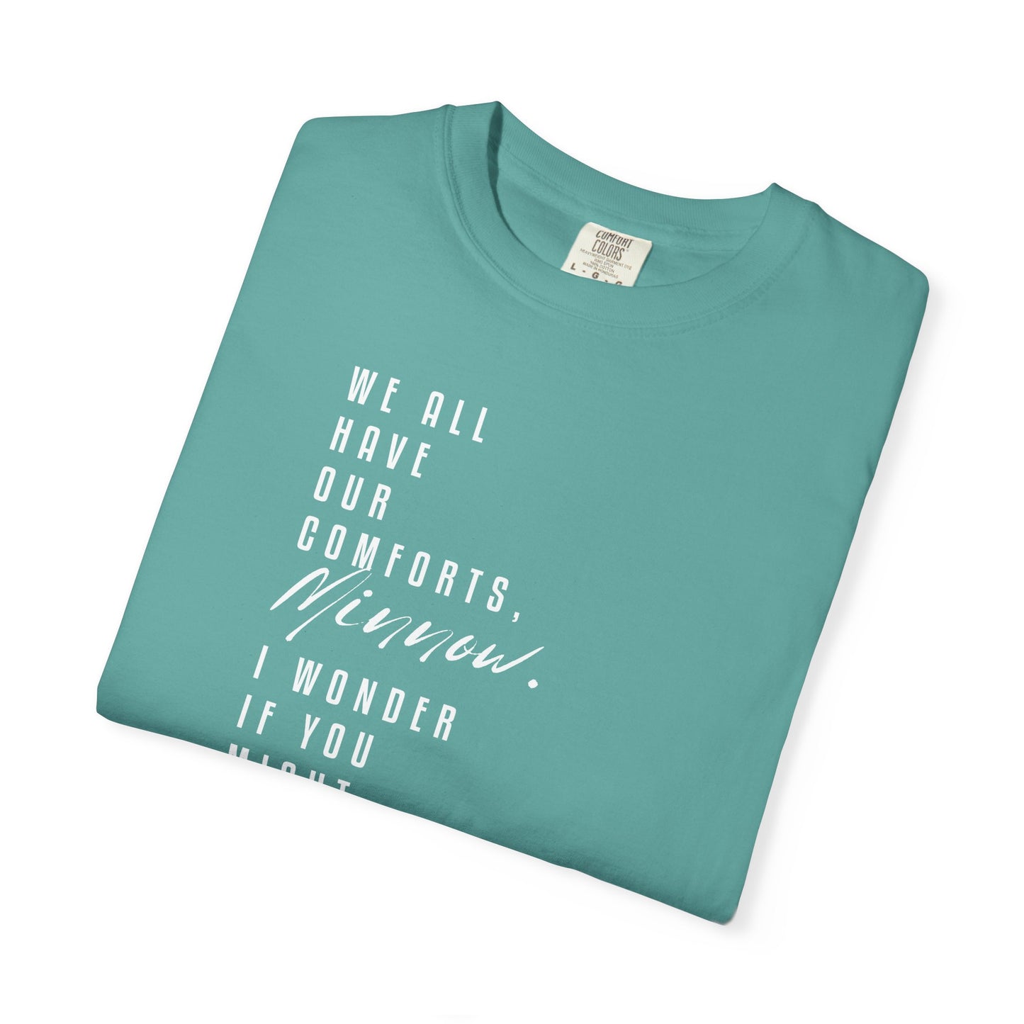 Minnow Quote Comfort Colors Tee – Officially Licensed A Dance of Lies Shirt by Brittney Arena | Romantasy Bookish T-Shirt