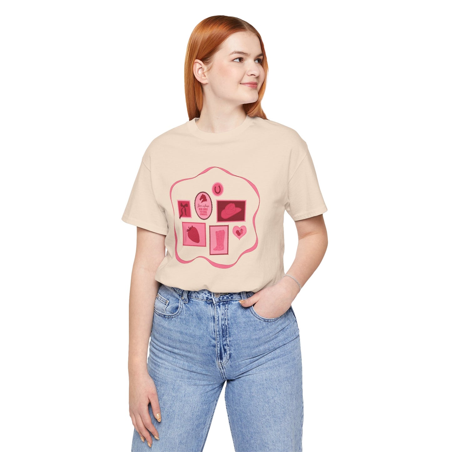 Save a Horse, Read About Fictional Cowboys Bella + Canvas Tee | Cowboy Romance Shir