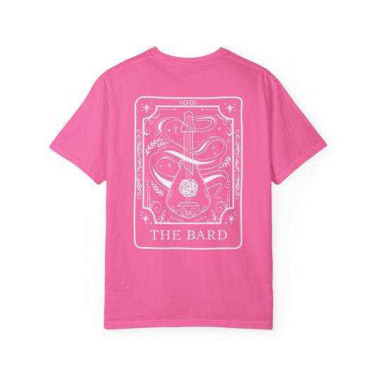 Bard Tarot Card Comfort Colors Shirt | TTRPG Character Class Tee