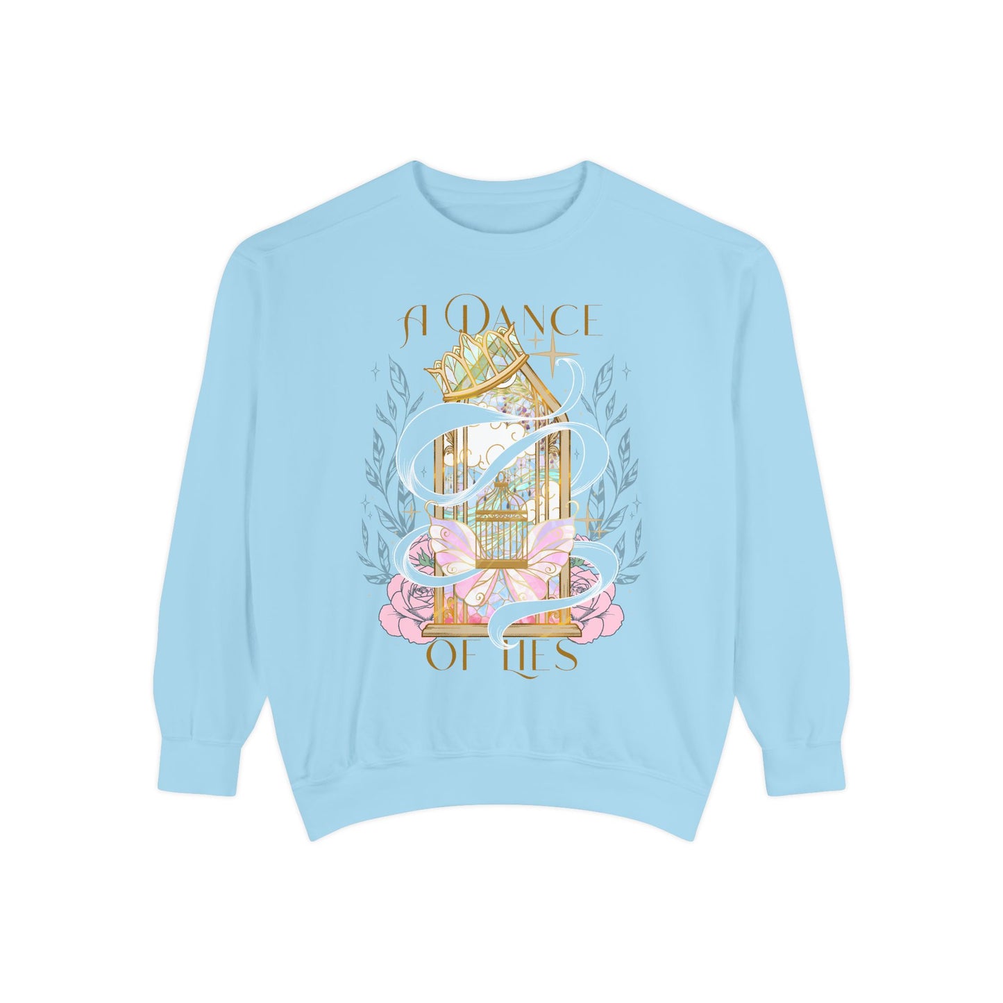 A Dance of Lies Comfort Colors Sweatshirt – Officially Licensed Brittney Arena Romantasy Crewneck | Fantasy Reader Pullover | Book Lover Gift