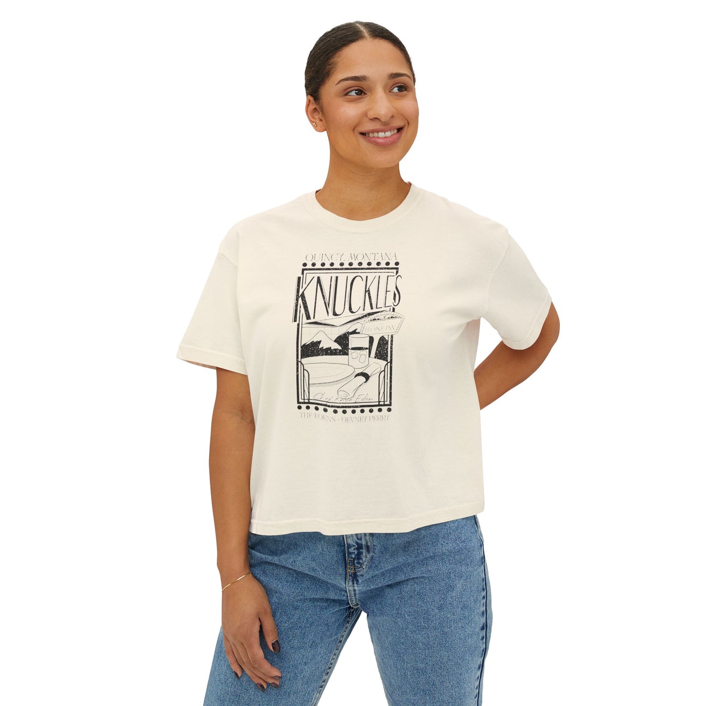 Knuckles Restaurant Devney Perry T-Shirt - Boxy Fit
