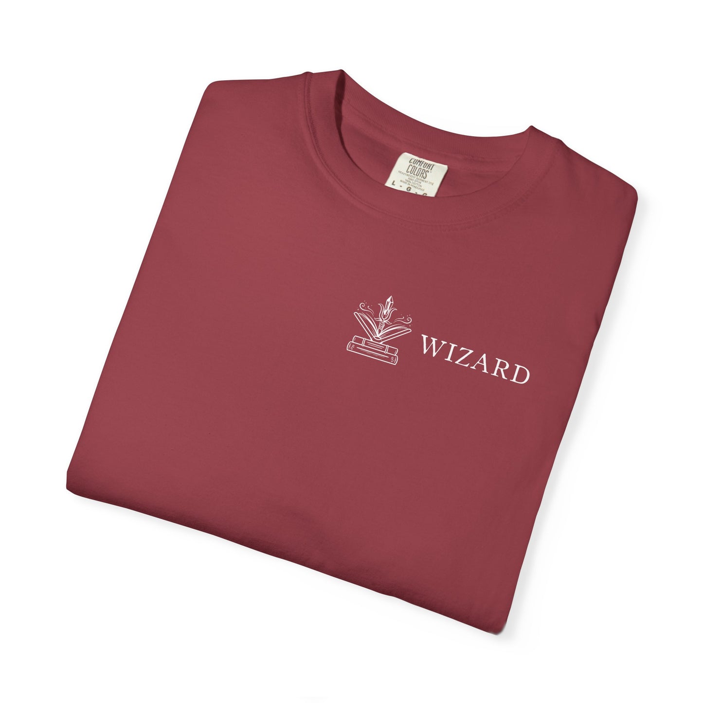 Wizard Tarot Card Comfort Colors Shirt | TTRPG Character Class Tee
