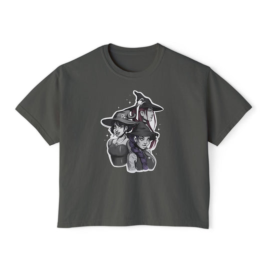 Witchy K-Pop Graphic T-Shirt - Boxy Fit