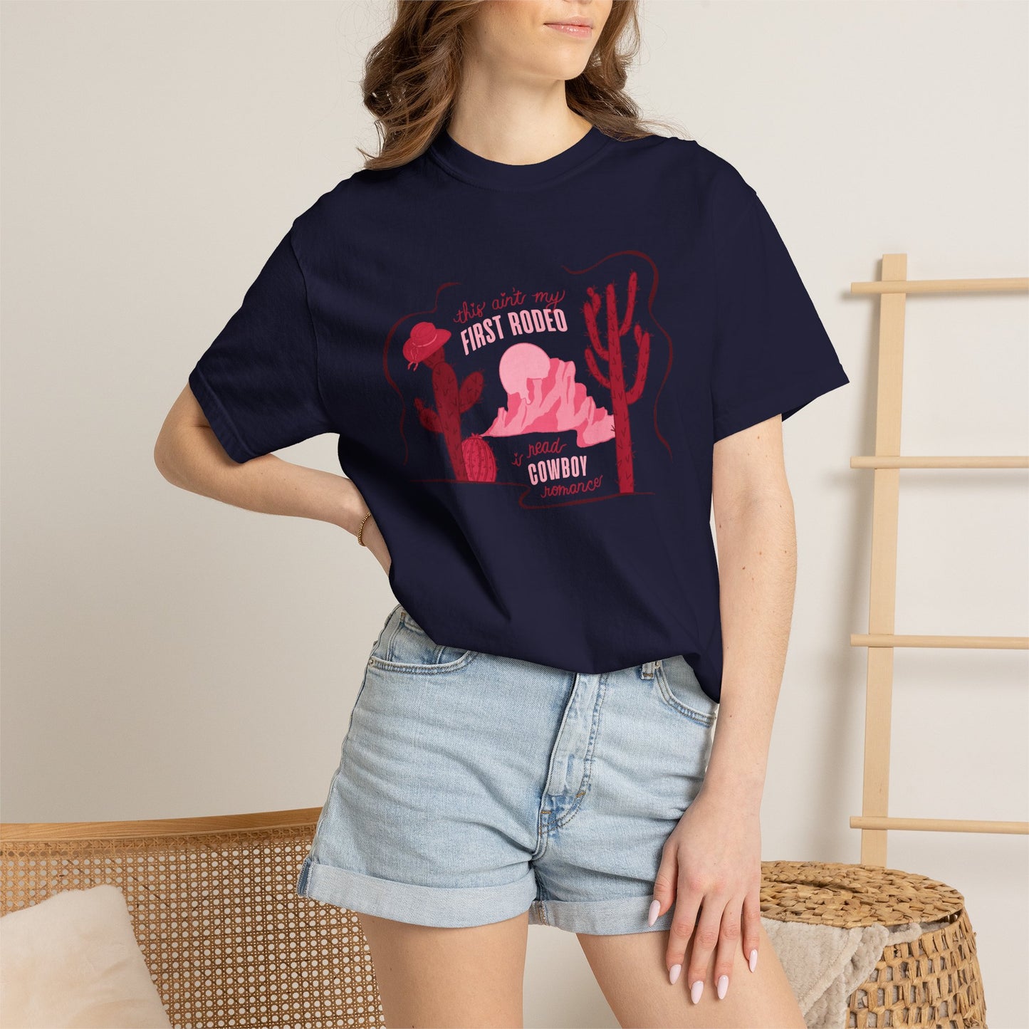 This Ain’t My First Rodeo Comfort Colors Tee | Cowboy Romance Graphic Shirt