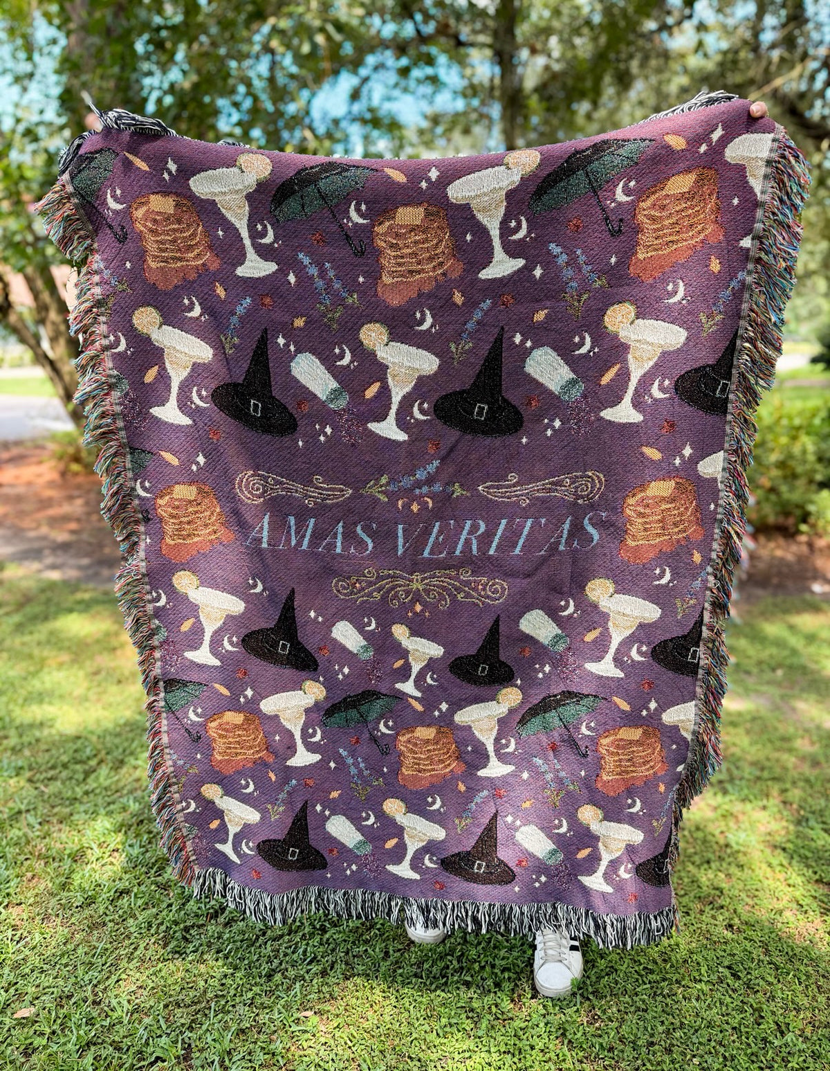 Amas Veritas Witchy Woven Blanket