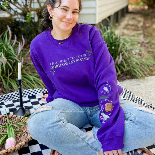 Practically Magic Third Witchy Sister Crewneck Sweatshirt
