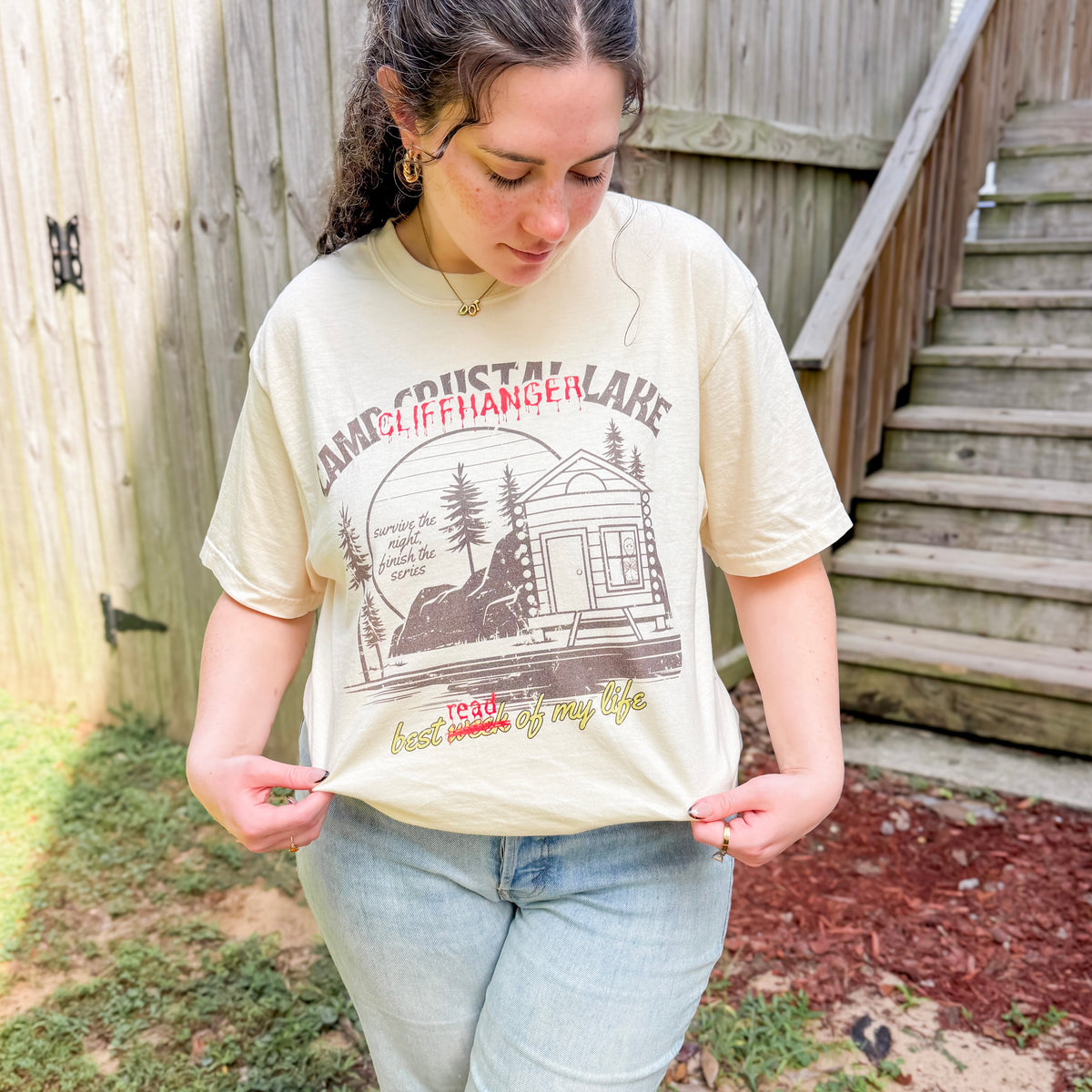 Camp Cliffhanger Lake T-shirt