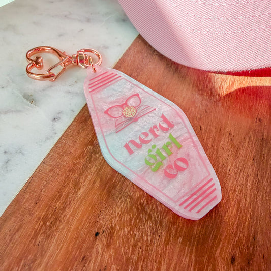 Nerd Girl Co Keychain