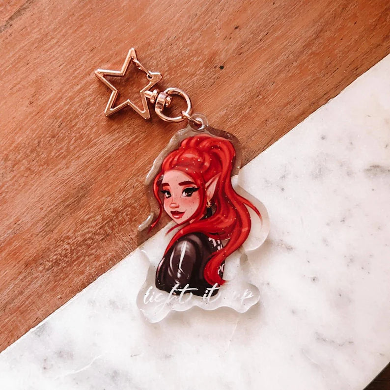 Bryce Light It Up Keychain