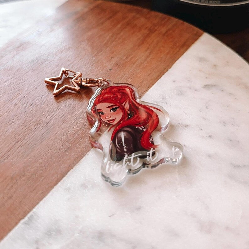 Bryce Light It Up Keychain