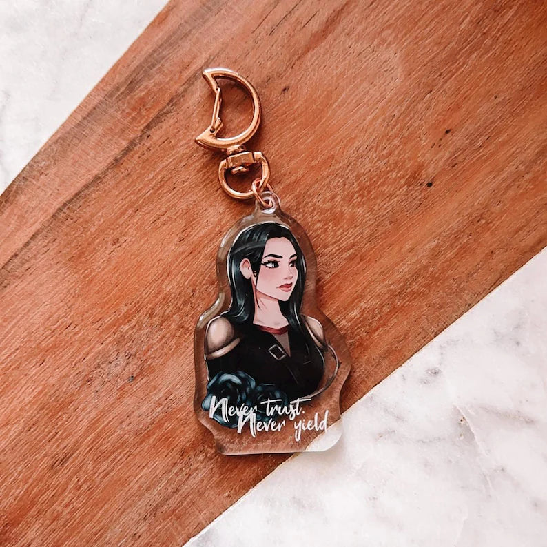 Oraya The Serpent & The Wings of Night Keychain