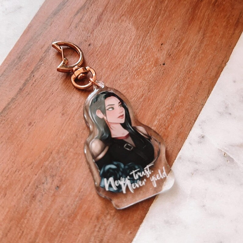 Oraya The Serpent & The Wings of Night Keychain