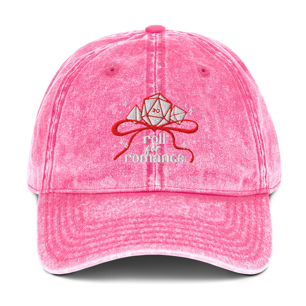 Roll for Romance Vintage Cotton Twill Cap