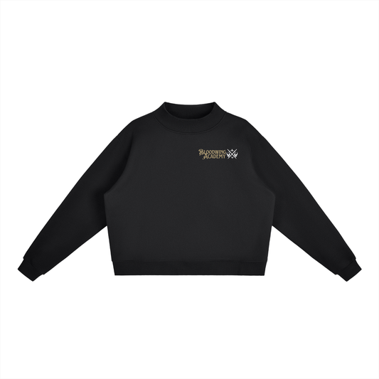 Bloodwing Academy Mock Neck Sweatshirt | Briar Boleyn Officially Licensed Romantasy Apparel