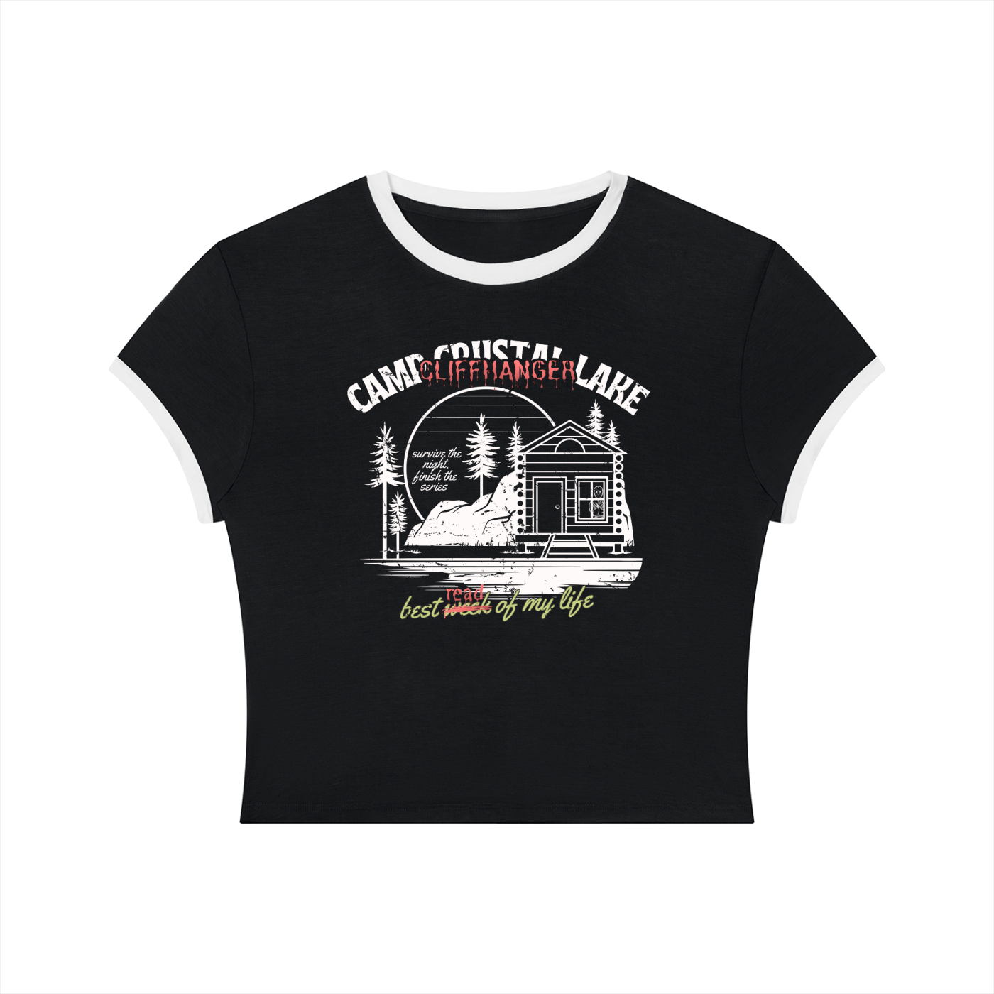 Camp Cliffhanger Lake Slim Color Block T-Shirt