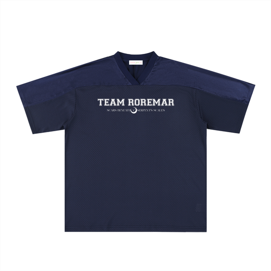 Team Roremar Reckless Fantasy Oversized Mesh Jersey | Officially Licensed Scars Beneath a Serpent’s Scales Nicole Platania Apparel
